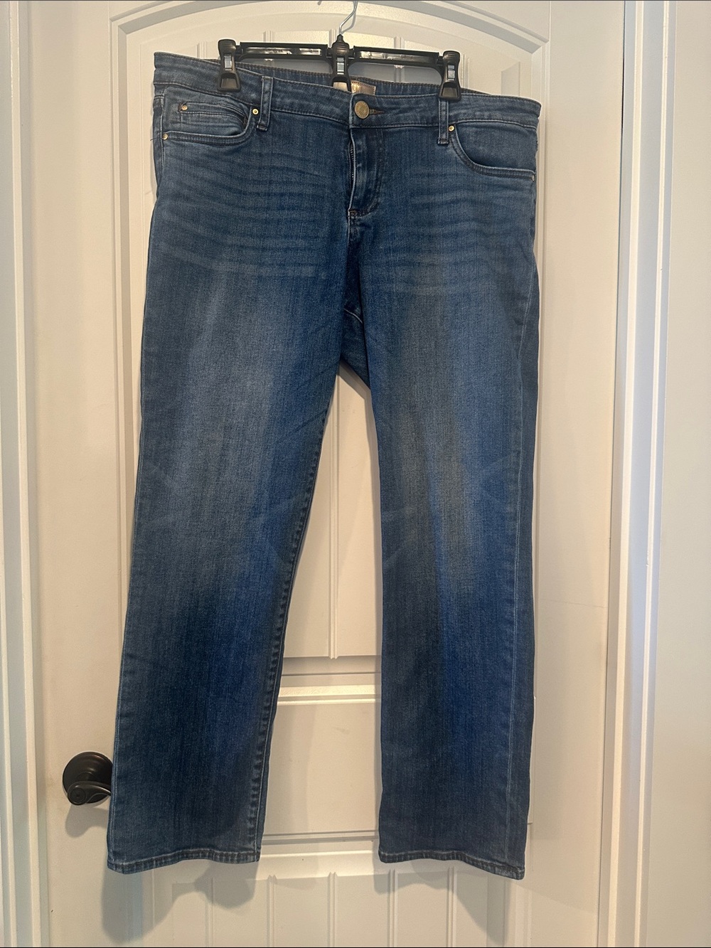 Kut from the Kloth Men's Dark Blue Straight Jeans